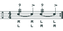 Nine-Stroke Roll