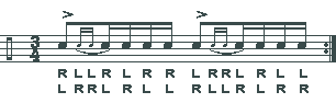 Drag Paradiddle #1