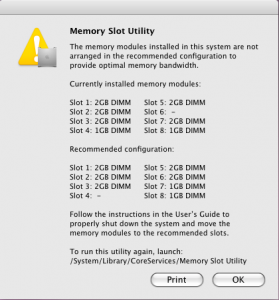 Memory Slot Utility
